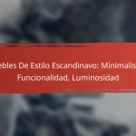 Muebles De Estilo Escandinavo: Minimalismo, Funcionalidad, Luminosidad